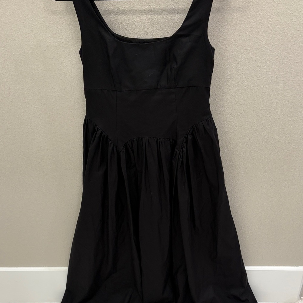 Lulus Drop Waist Black Maxi Dress
